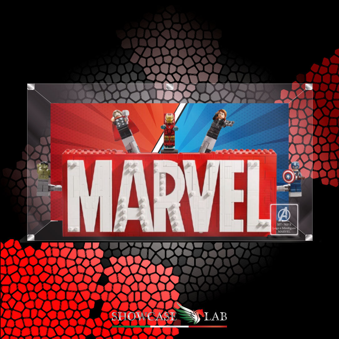 TECA LS276 | PER SET LEGO® 76313 - LOGO E MINIFIGURE MARVEL
