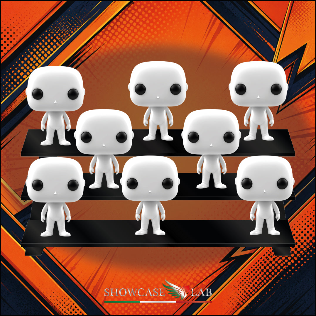 STAND / ESPOSITORE IN PLEXIGLASS NERO FP11 | PER FUNKO POP®