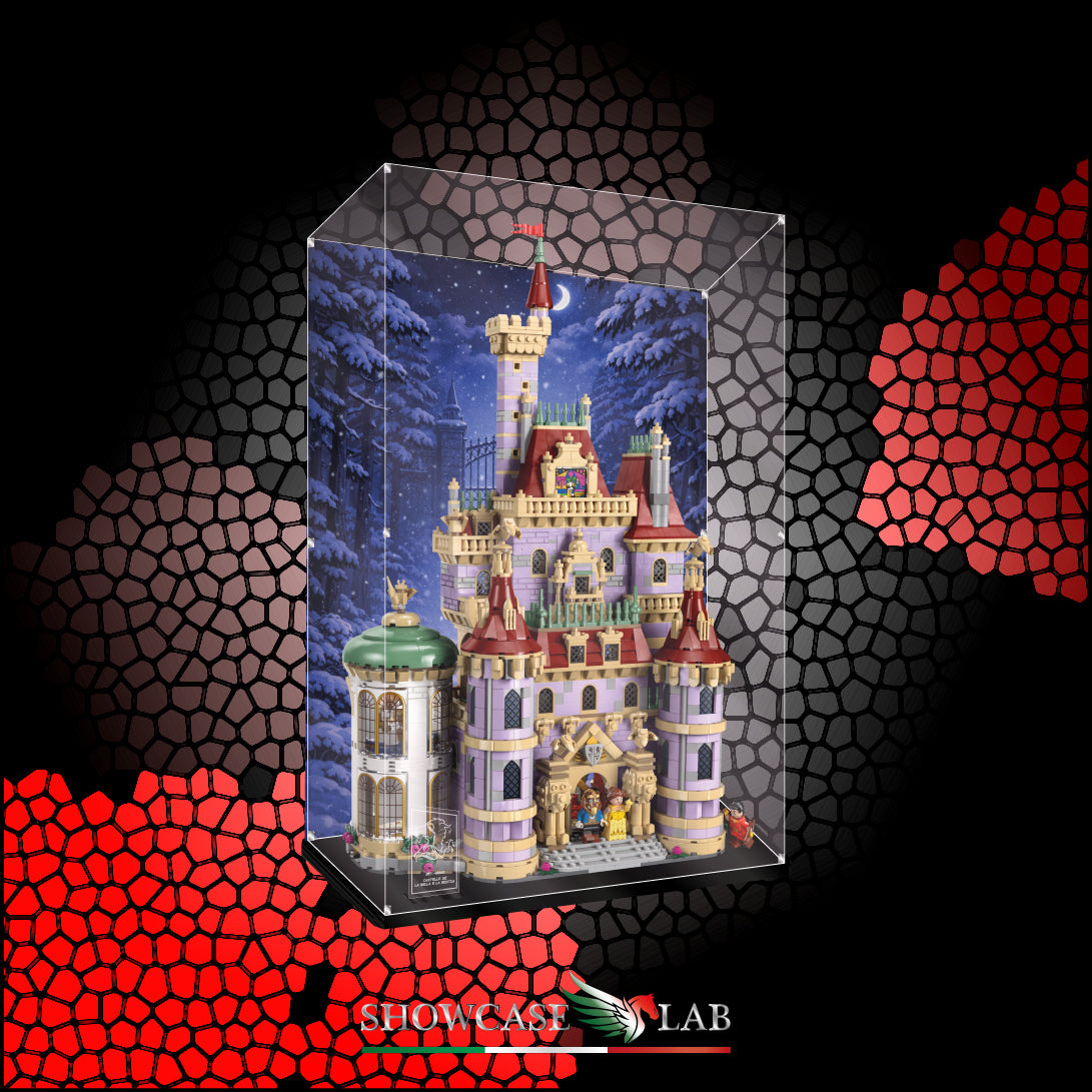 TECA LS286 | PER SET LEGO® 43263 - Castello de La Bella e la Bestia
