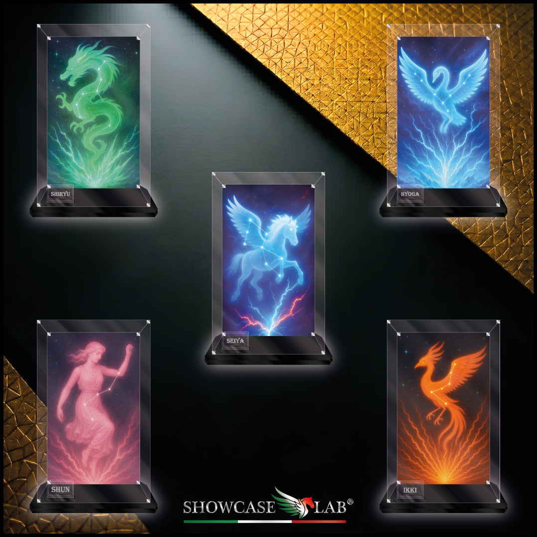 Teca AF31 | Set 5 teche Per Saint Seiya Myth Cloth - bronzi.