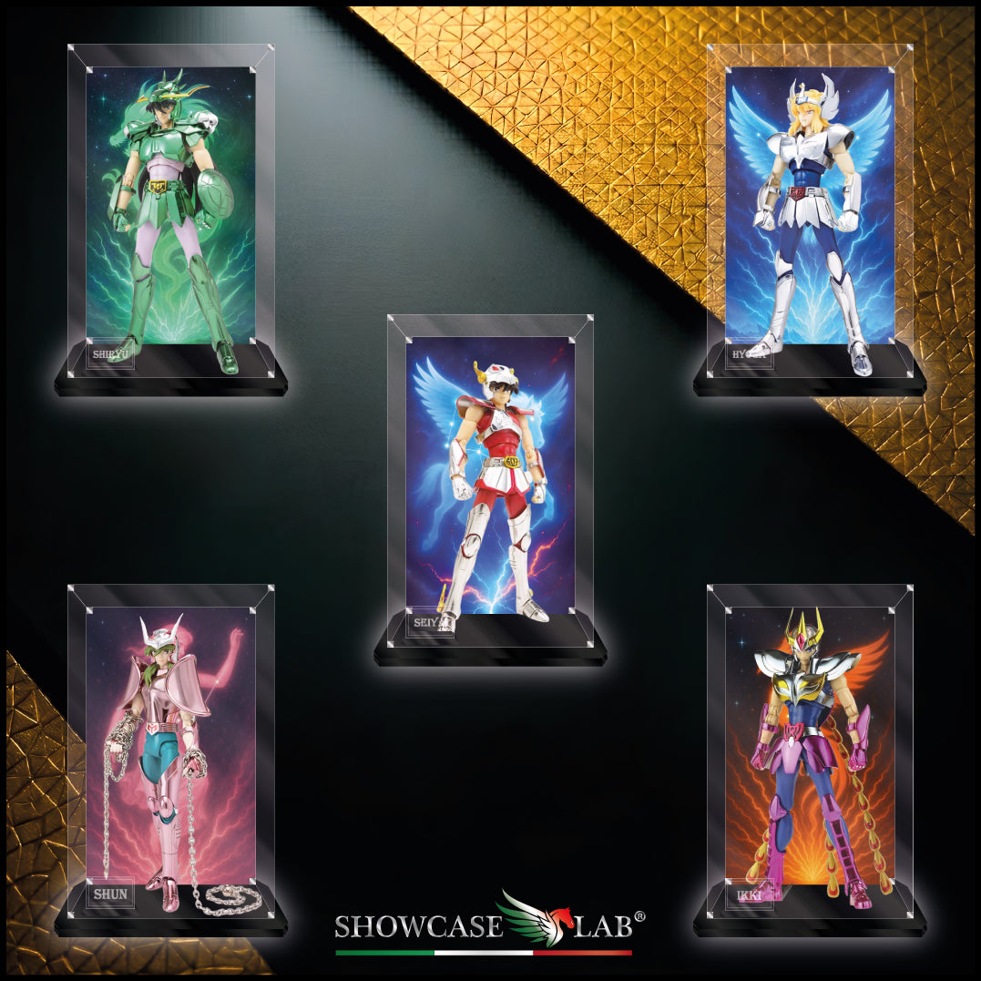 Teca AF31 | Set 5 teche Per Saint Seiya Myth Cloth - bronzi