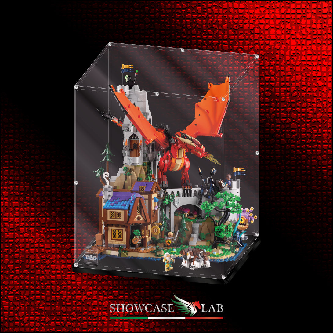 Teca L224 | Per Set Lego® 21348 - Dungeons & Dragons: Il racconto del Drago Rosso.