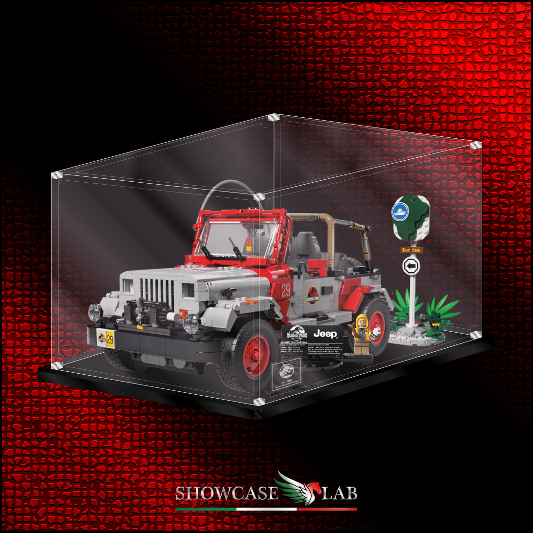 Teca L375 | Per Set Lego® 77984 - Jurassic Park Jeep® Wrangler