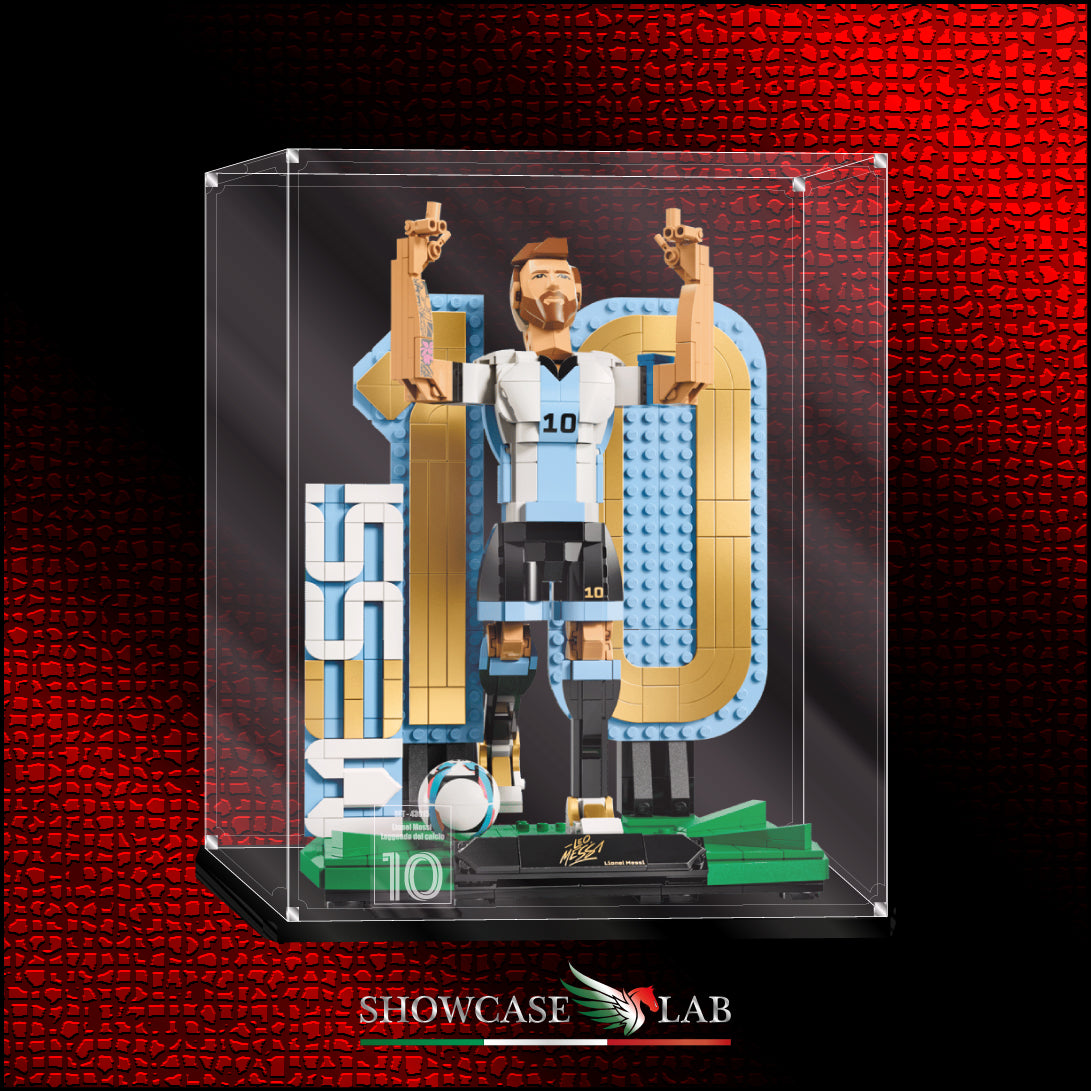 Teca L377 | Per Set Lego® 43015 - Lionel Messi – Leggenda del calcio
