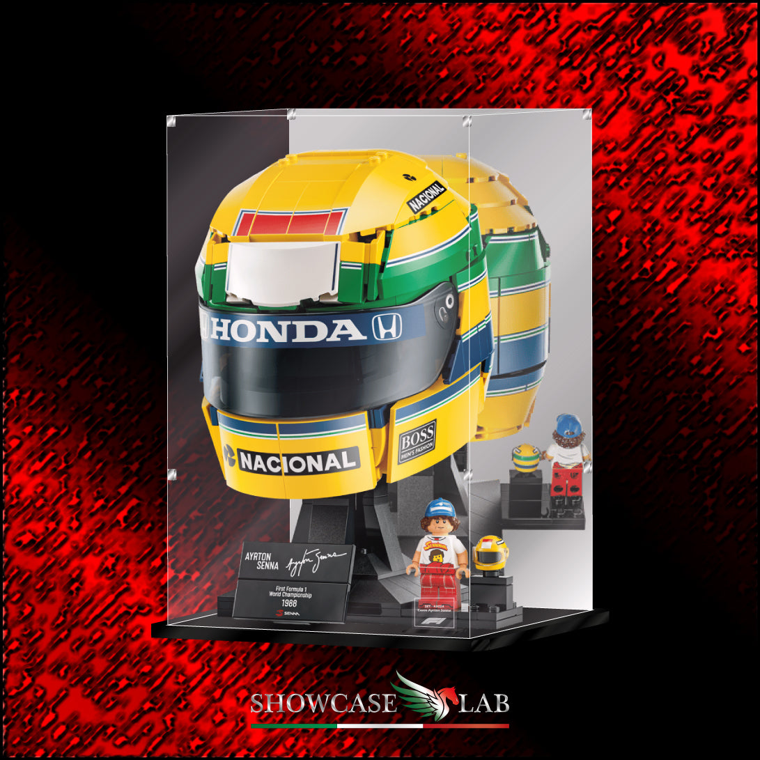 Teca LM448 | Per Set Lego® 43024 - Casco Ayrton Senna