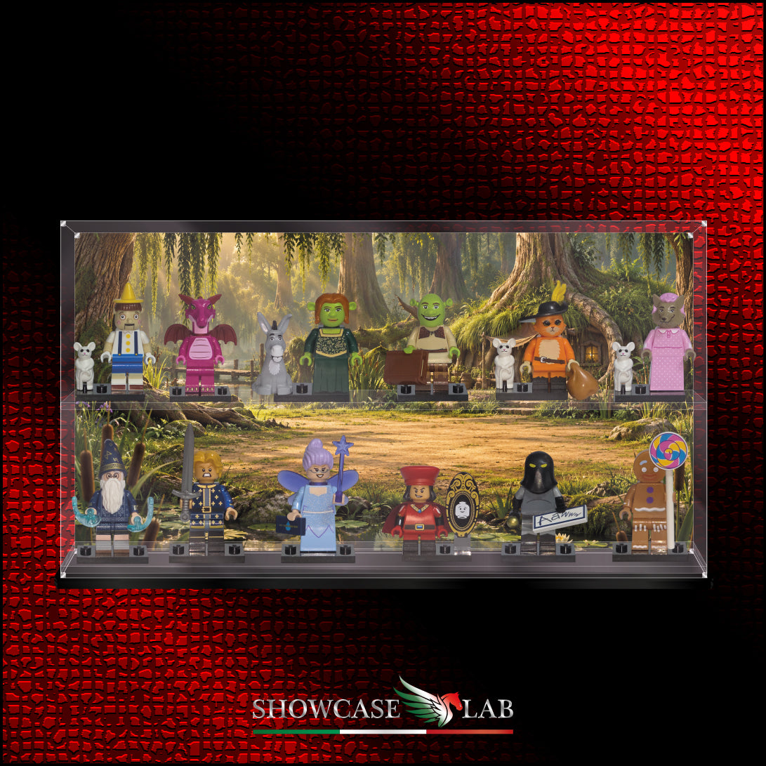 Teca LMF16 | Per Minifigure Lego® 71053 - SERIE SHREK