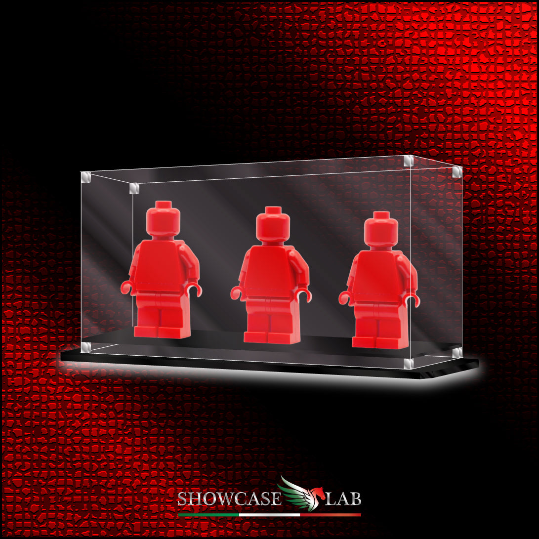 Teca LMF3 | Per Minifigure Lego® - Per esporre N.3 Minifig