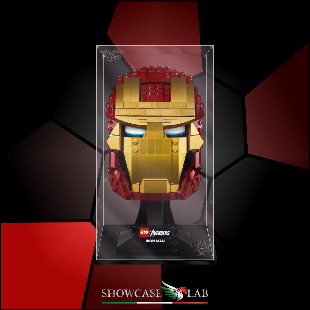 Teca LP31 | Per Set Lego® 76165 - Casco di Iron Man