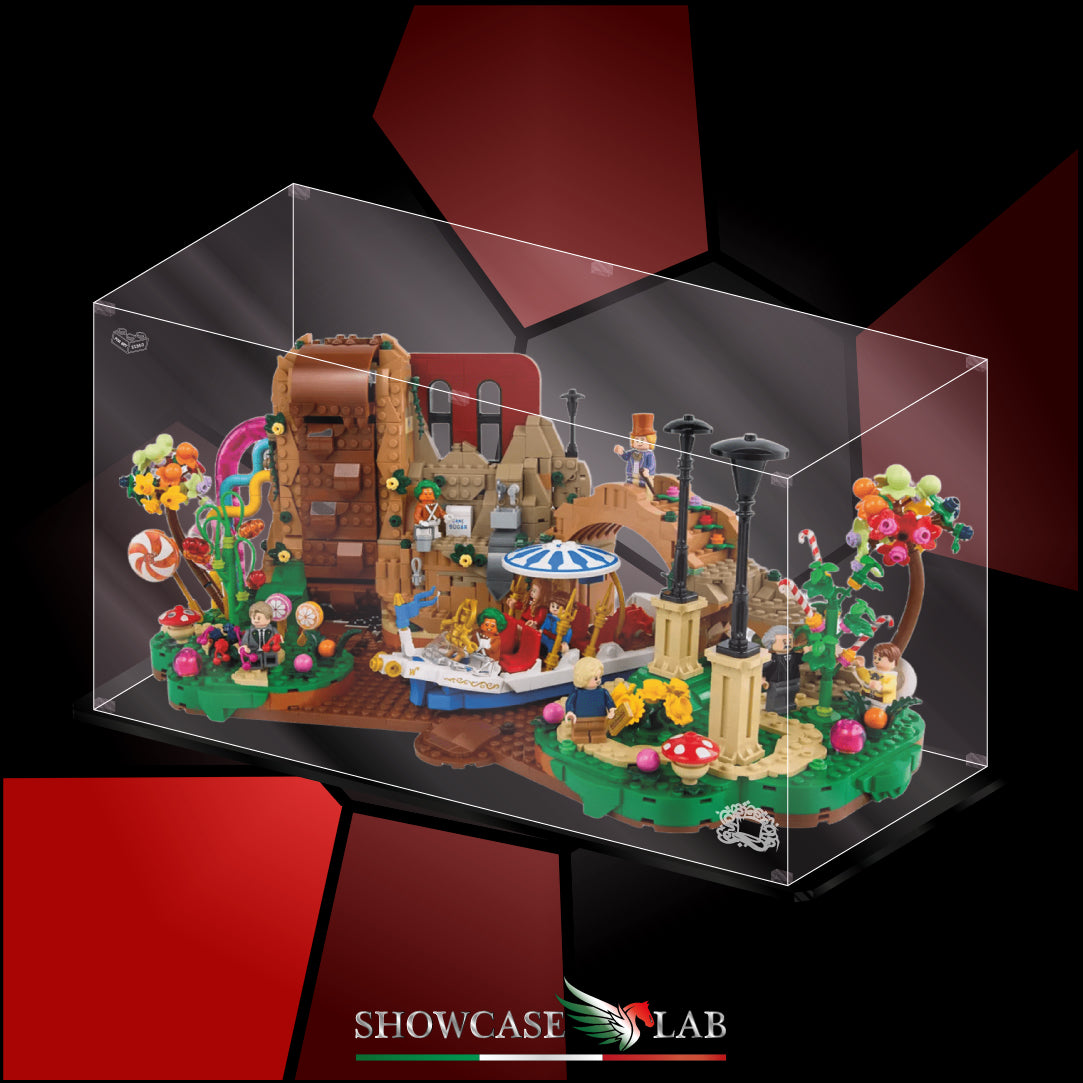 Teca LP330 | Per Set Lego® 21360 - Willy Wonka e la fabbrica di cioccolato