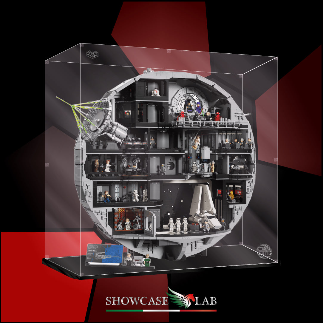 Teca LP332 | Per Set Lego® 75419 | Morte Nera - Death star - STAR WARS.