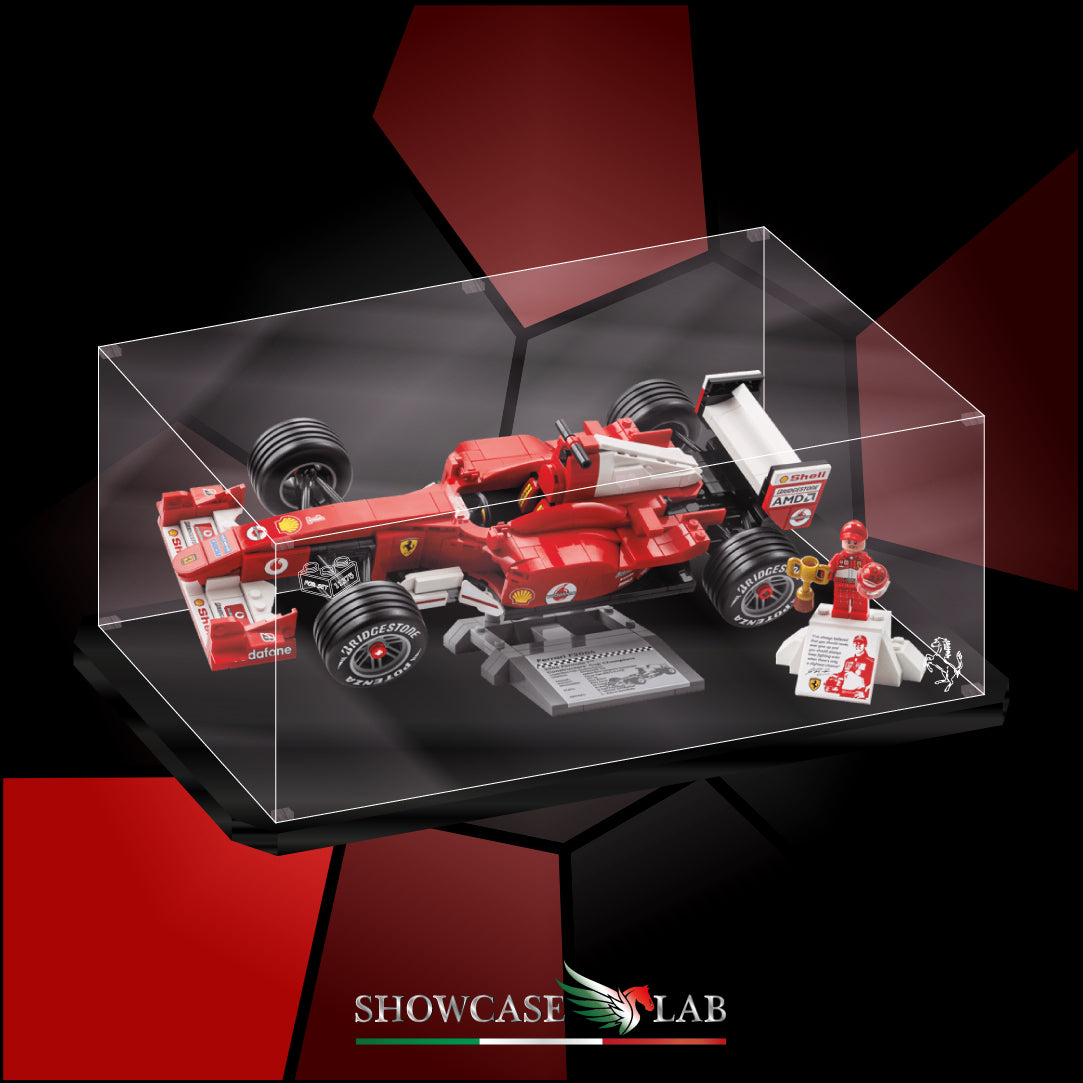 Teca LP348 | Per Set Lego® 11375 - Ferrari F2004 e Michael Schumacher