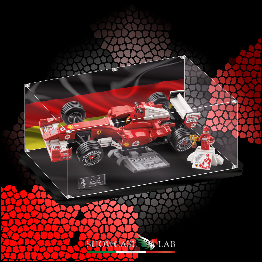 Teca LS348 | Per Set Lego® 11375 - Ferrari F2004 e Michael Schumacher