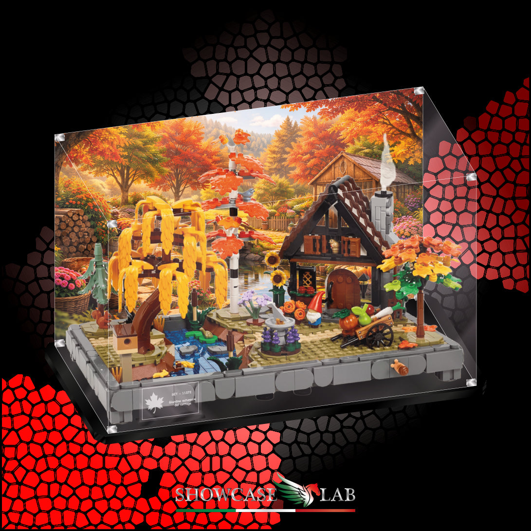 Teca LS350 | Per Set Lego® 11372 - Giardino autunnale del cottage