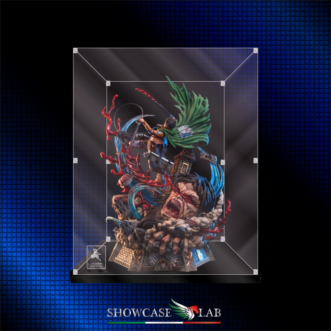 Teca S42 | Per Statua: levi Ackerman - DT studio® - l’attacco dei giganti.