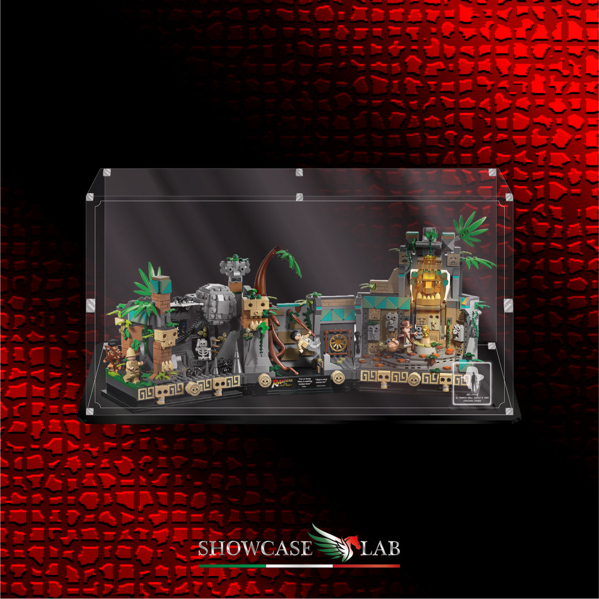 Teca L144 | Per Set Lego® 77015 IL TEMPIO DELL'IDOLO D'ORO - INDIANA JONES