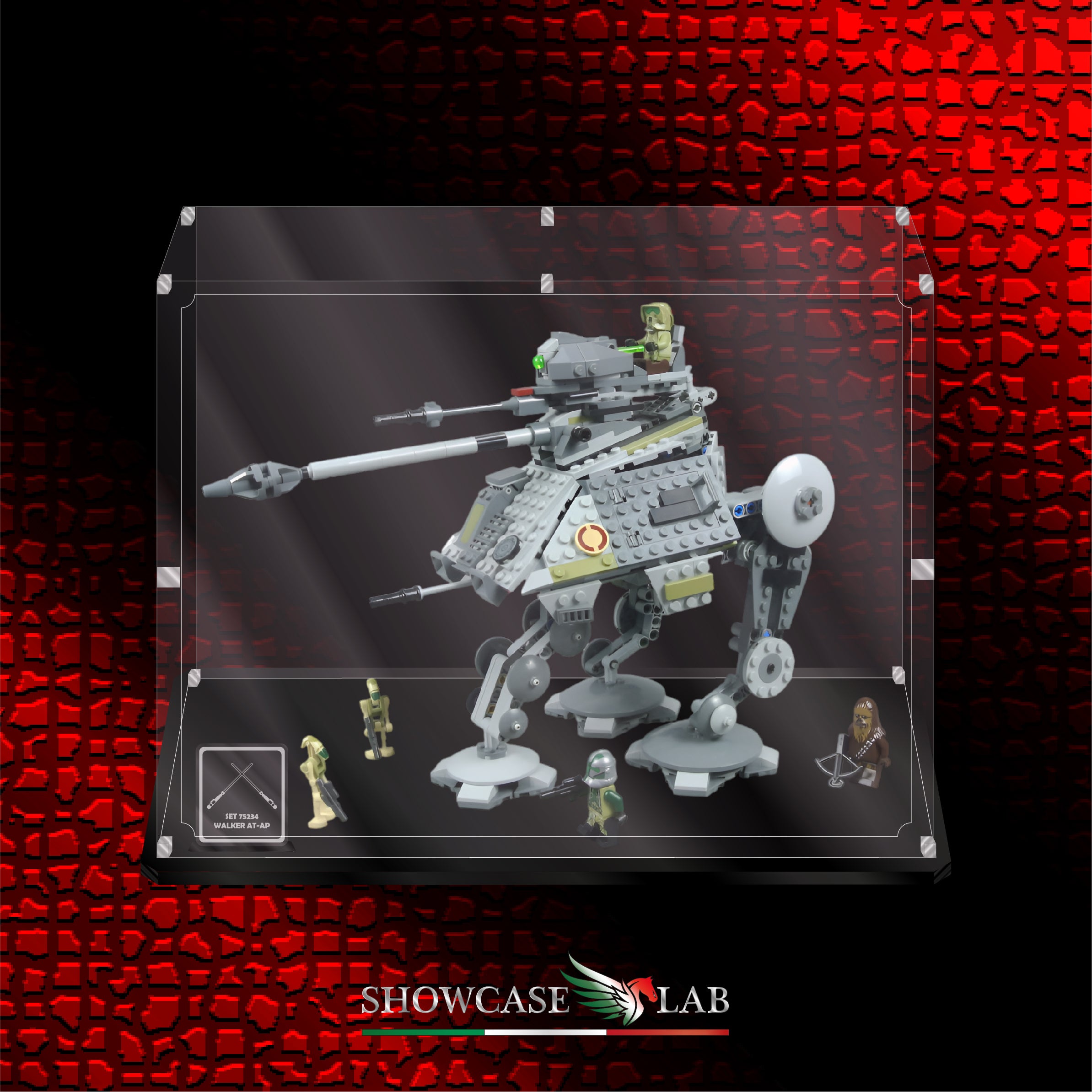 Teca L180 | Per Set Lego® 75234 "STAR WARS - WALKER AT-AP