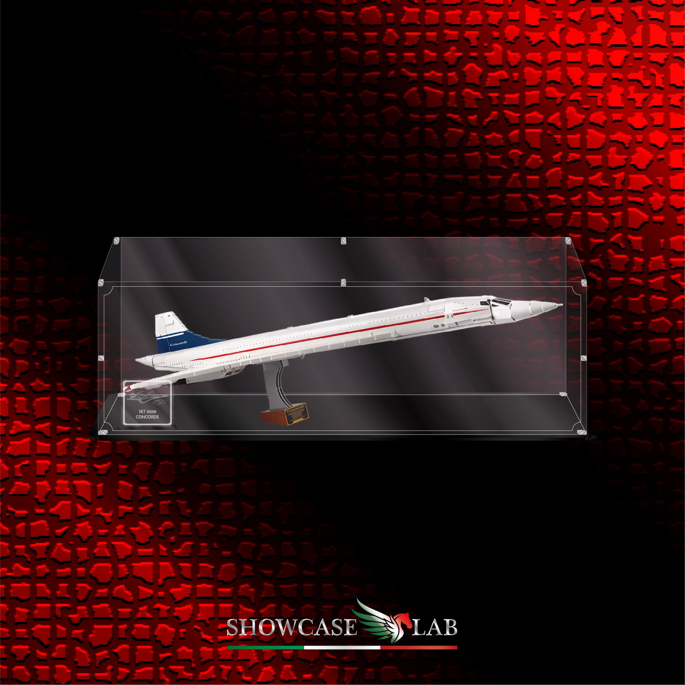 Teca L187 | Per Set Lego® 10318 - CONCORDE - Lego® icons