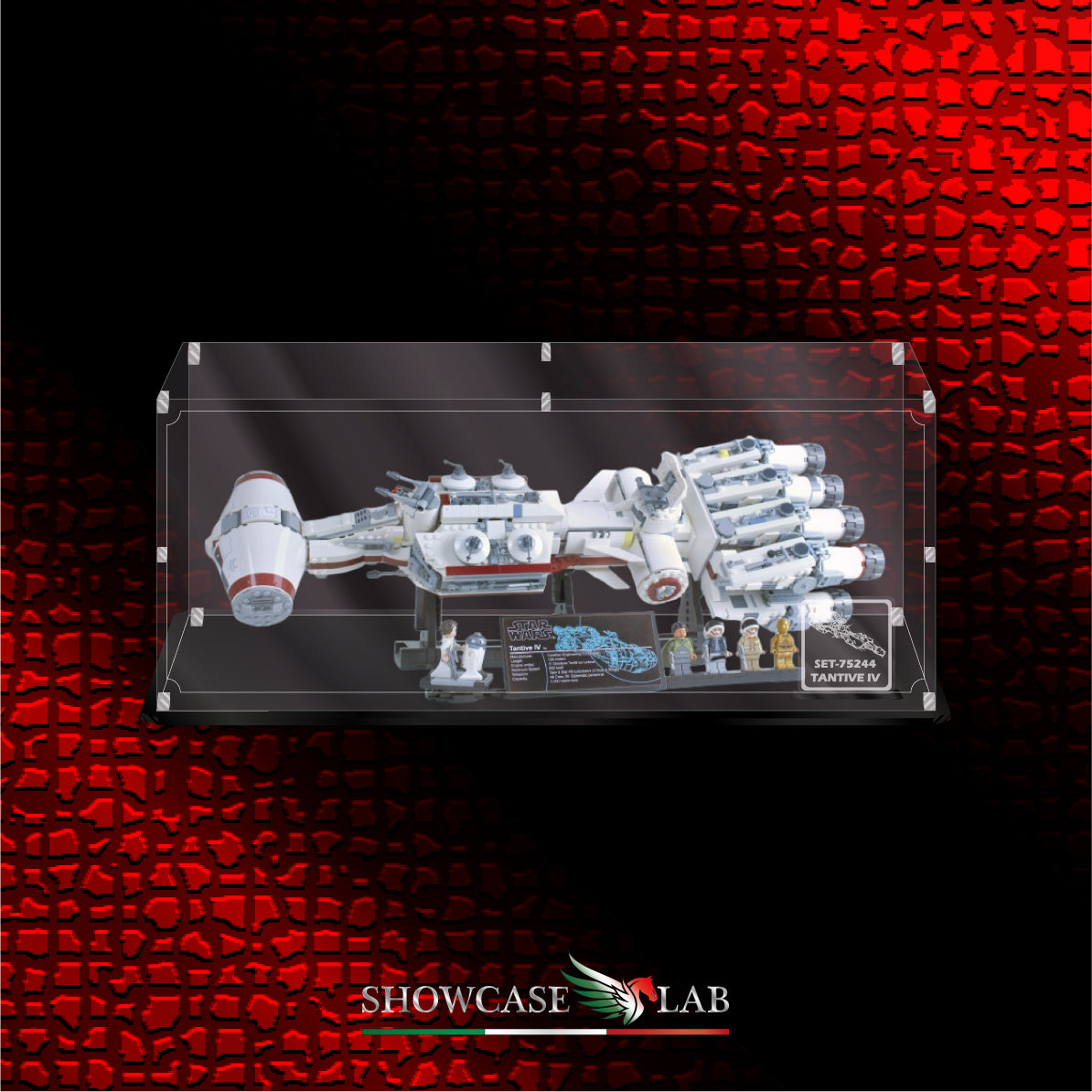 Teca L207 | Per Set Lego® 75244 TANTIVE IV - Star Wars