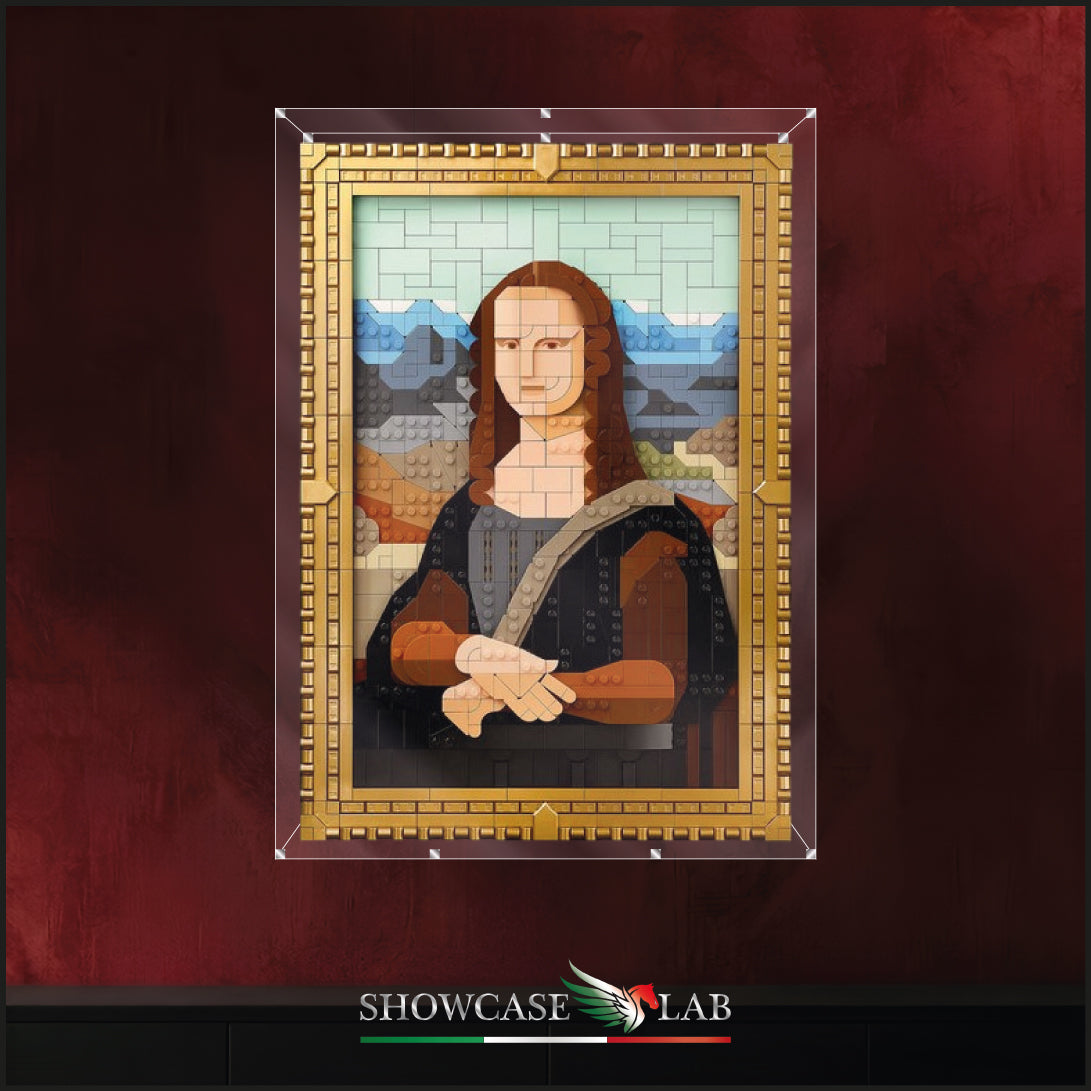 Teca LH261 | " DA APPENDERE " Per Set Lego®  31213 - GIOCONDA - MONA LISA
