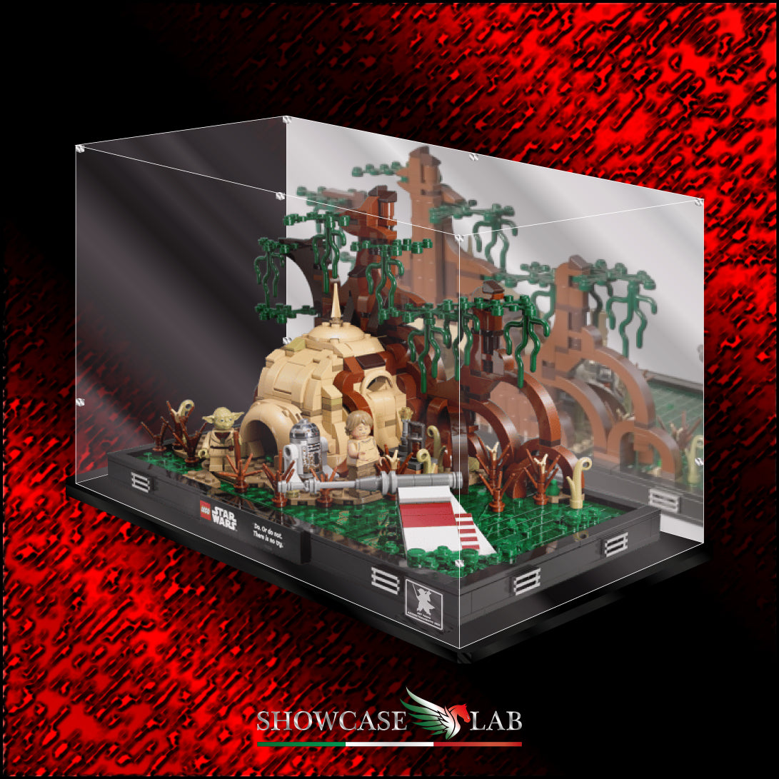 TECA LM87 | PER SET LEGO® 75330 | STAR WARS™ - DIORAMA ADDESTRAMENTO JEDI™ SU DAGOBAH™