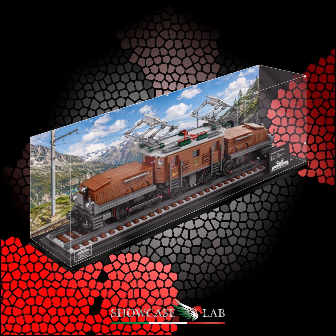 TECA LS90 | PER SET LEGO® 10277 - LOCOMOTIVA COCCODRILLO