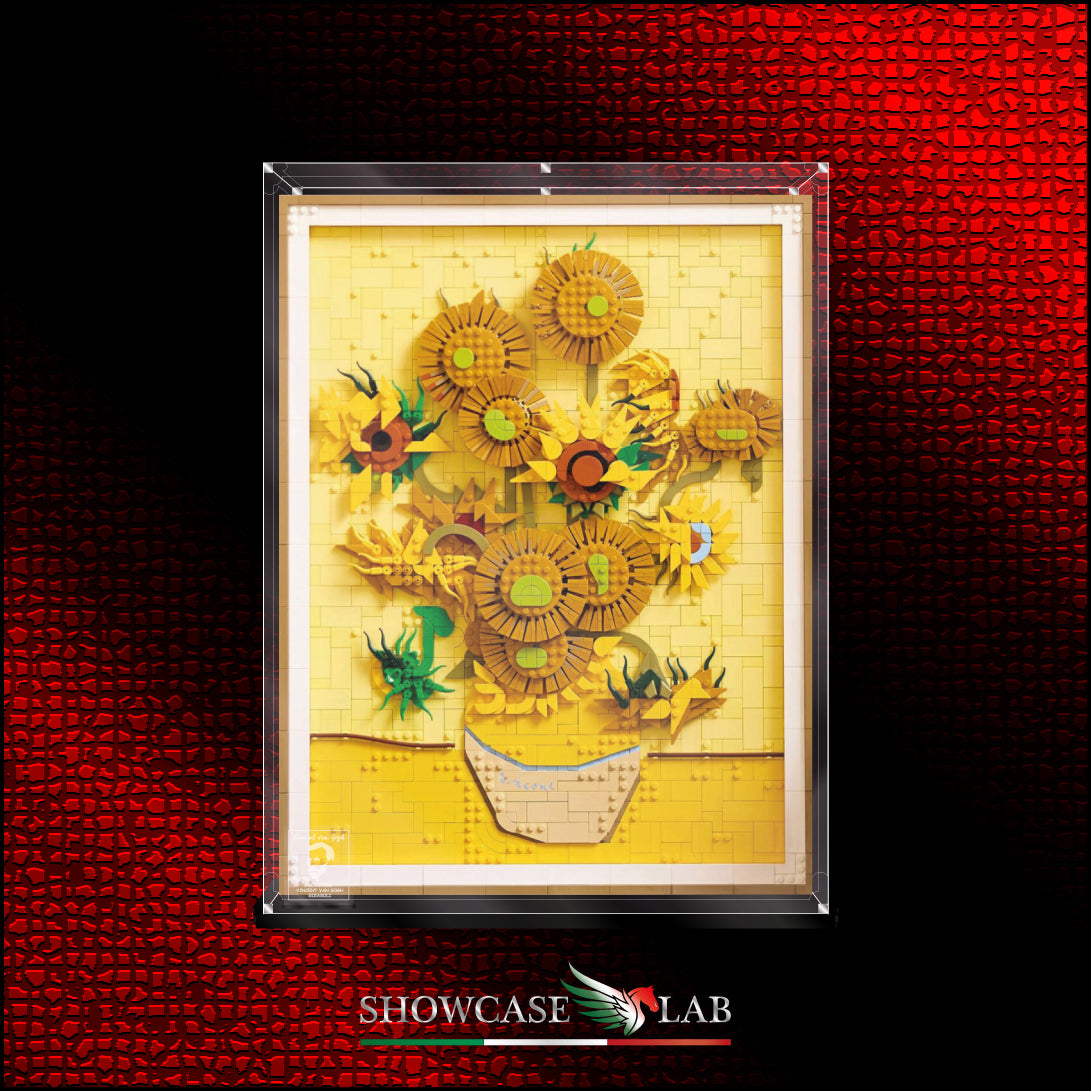 Teca L291 | Per Set Lego® 31215 - Vincent van Gogh – Girasoli.