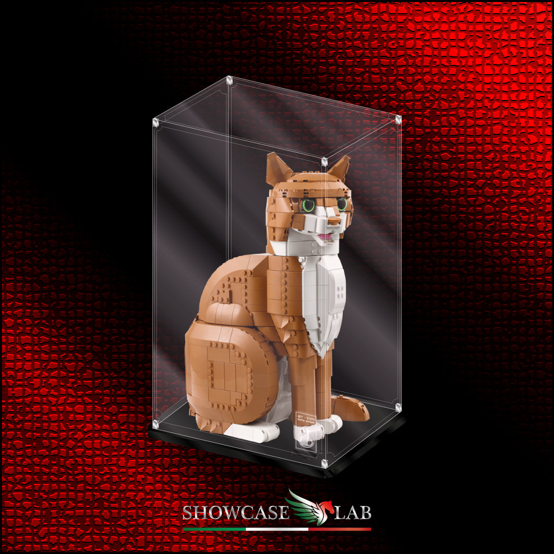 Teca L356 | Per Set Lego® 21376 - Gatto soriano