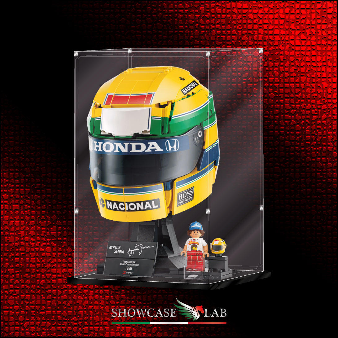 Teca L448 | Per Set Lego® 43024 -  Casco Ayrton Senna