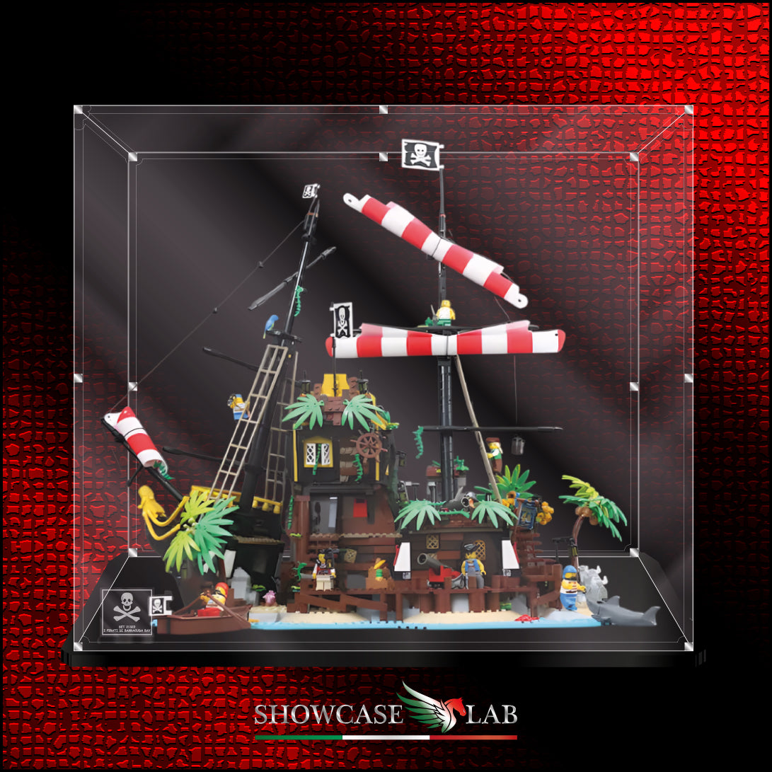 Teca L58 | Per Set Lego® 21322 - I Pirati di Barracuda Bay