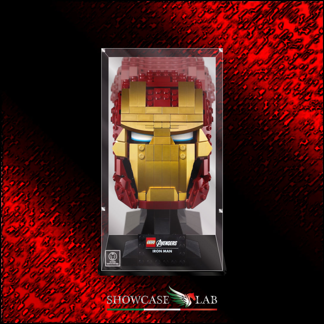 Teca LM31 | Per Set Lego® 76165 - Casco di Iron Man