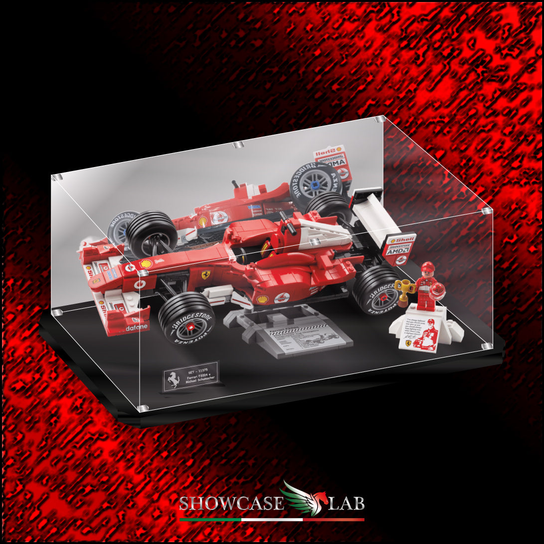 Teca LM348 | Per Set Lego® 11375 - Ferrari F2004 e Michael Schumacher