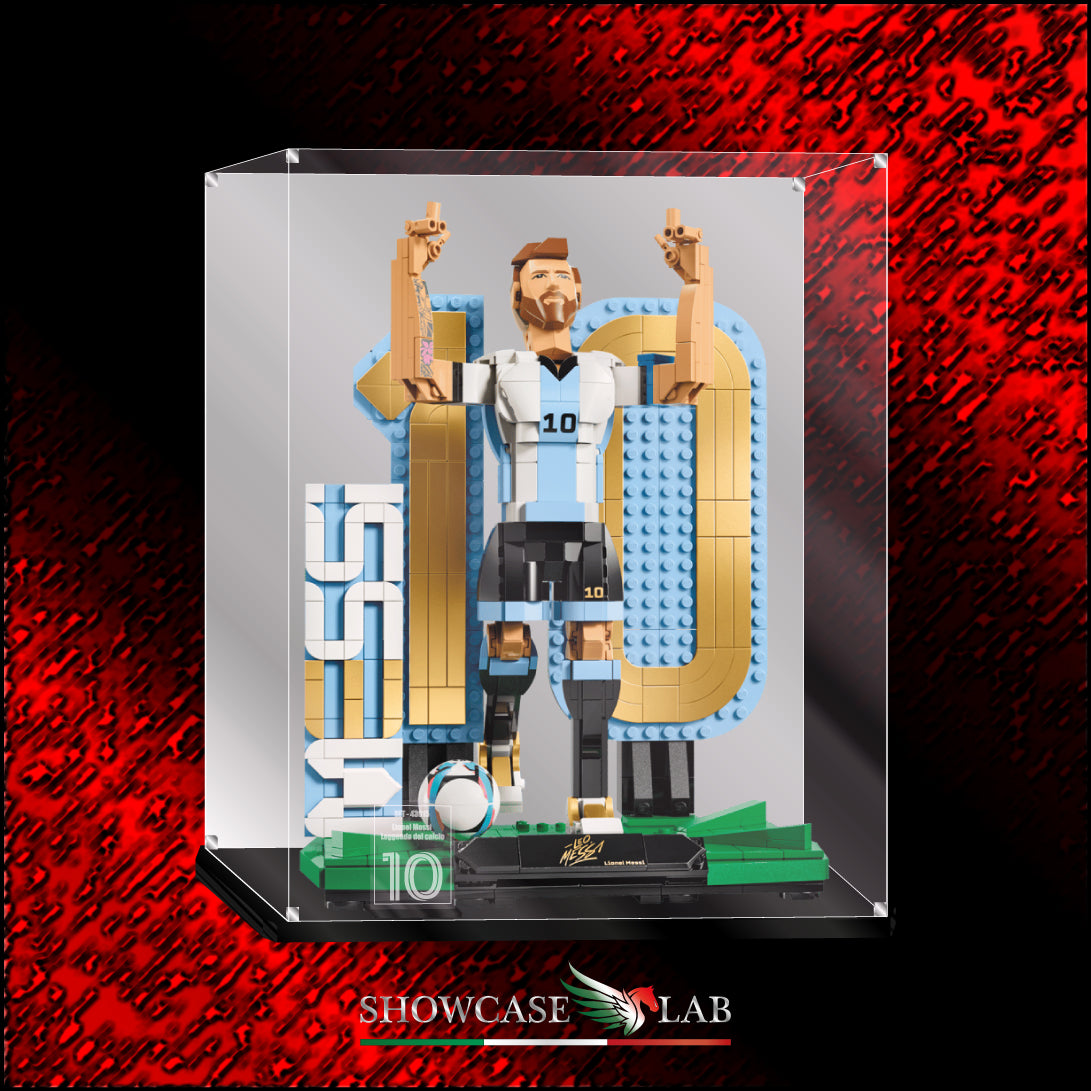 Teca LM377 | Per Set Lego® 43015 - Lionel Messi – Leggenda del calcio