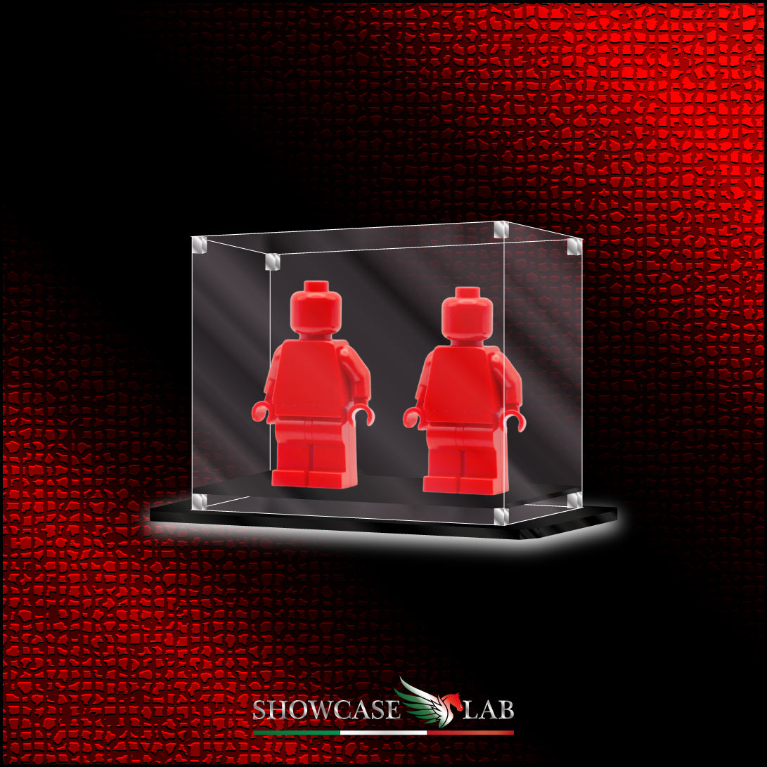 Teca LMF2 | Per Minifigure Lego®  - Per esporre N.2 Minifig