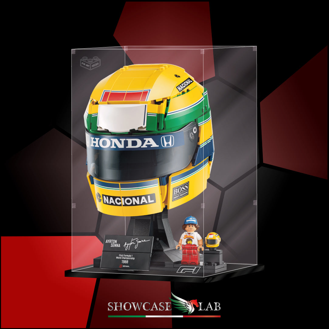 Teca LP448 | Per Set Lego® 43024 -  Casco Ayrton Senna