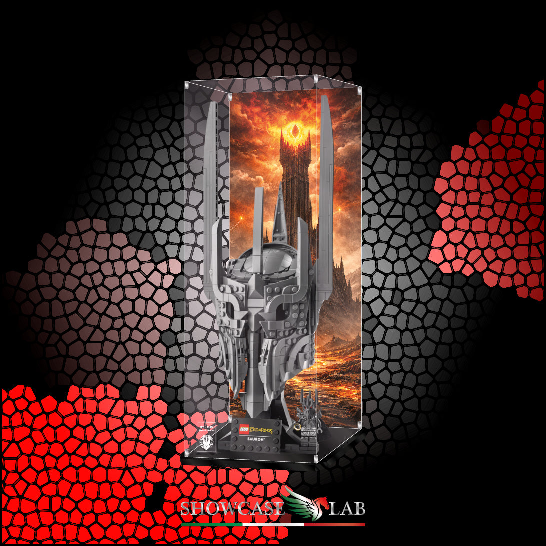 Teca LS352 | Per Set Lego® 11373 - Il Signore degli Anelli: Elmo di Sauron