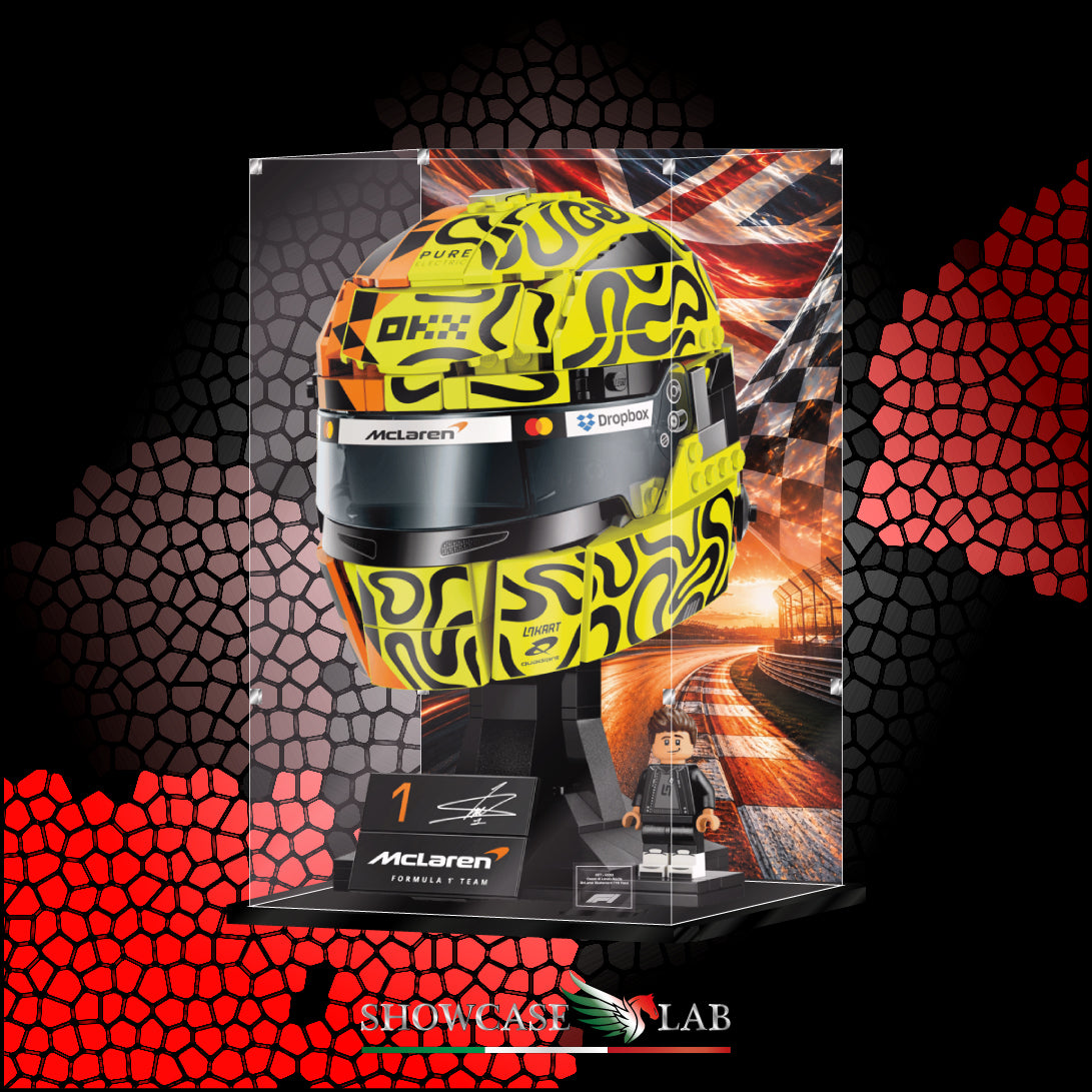 Teca LS411 | Per Set Lego® 43023 -  Casco di Lando Norris McLaren Mastercard F1® Team